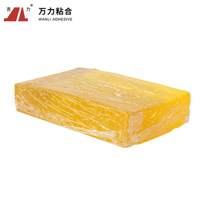 Solide chaud jaune en aluminium TPR-7350 adhésif de bande d'emballage de fonte