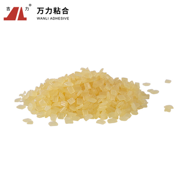 Adhésifs de reliure de 150 degrés traitant rapidement les granules obligatoires parfaits jaunâtres EVA-C-21 de colle