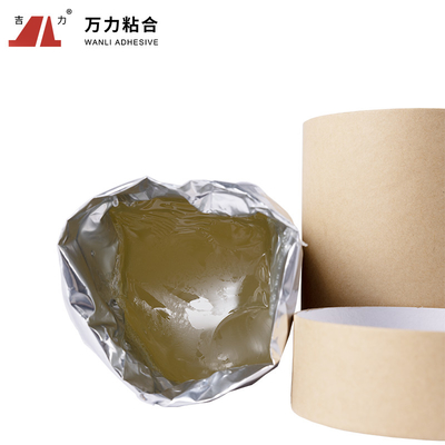 Espace libre jaune-clair adhésif liquide visqueux PUR-1700F de colle de tissu de résistance au pelage de colle de textile