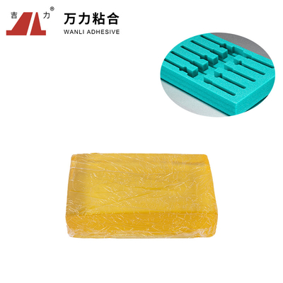 Bâtons de empaquetage solides adhésifs APAO-505D-New de colle de fonte chaude jaune composée d'APAO