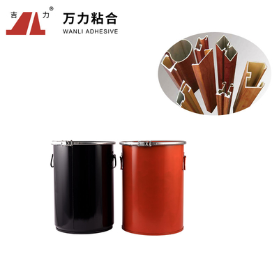 Colle chaude PUR-9001W du travail du bois PUR d'adhésifs de fonte de polyuréthane réactif en aluminium de stratification
