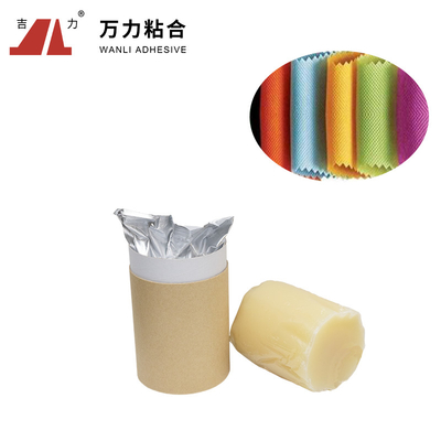 Colle adhésive de textile résistant chimique d'humidité, colle jaunâtre PUR-6397-1 de tissu de polyester