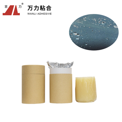 Colle solide jaune pour le tissu synthétique, 6000 colle chaude PUR-6180 de fonte des Cps PUR