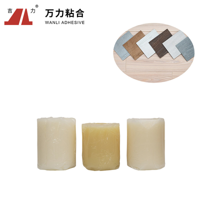 Stratification chaude blanche jaune faible PUR-9910 de travail du bois d'adhésifs de fonte du polyuréthane PUR