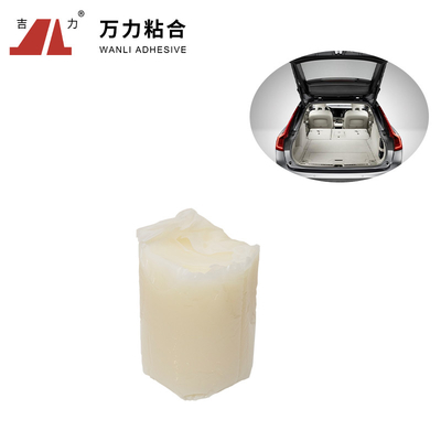 Colle solide blanche laiteuse pour l'adhésif des véhicules à moteur intérieur du tissu PUR de voiture pour l'équilibre PUR-7112