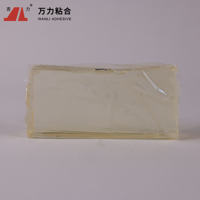 Soudure à chaud transparente de fonte et grumeleuse adhésive chaude de empaquetage composée TPR-7608 adhésif