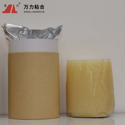 Colle solide jaune pour le tissu synthétique, 6000 colle chaude PUR-6180 de fonte des Cps PUR