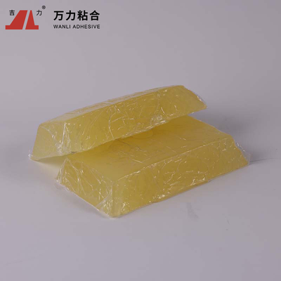 Colle de bande paerforée de Papier d'emballage TPR de fonte chaude jaune solide pour les boîtes ondulées TPR-6258C