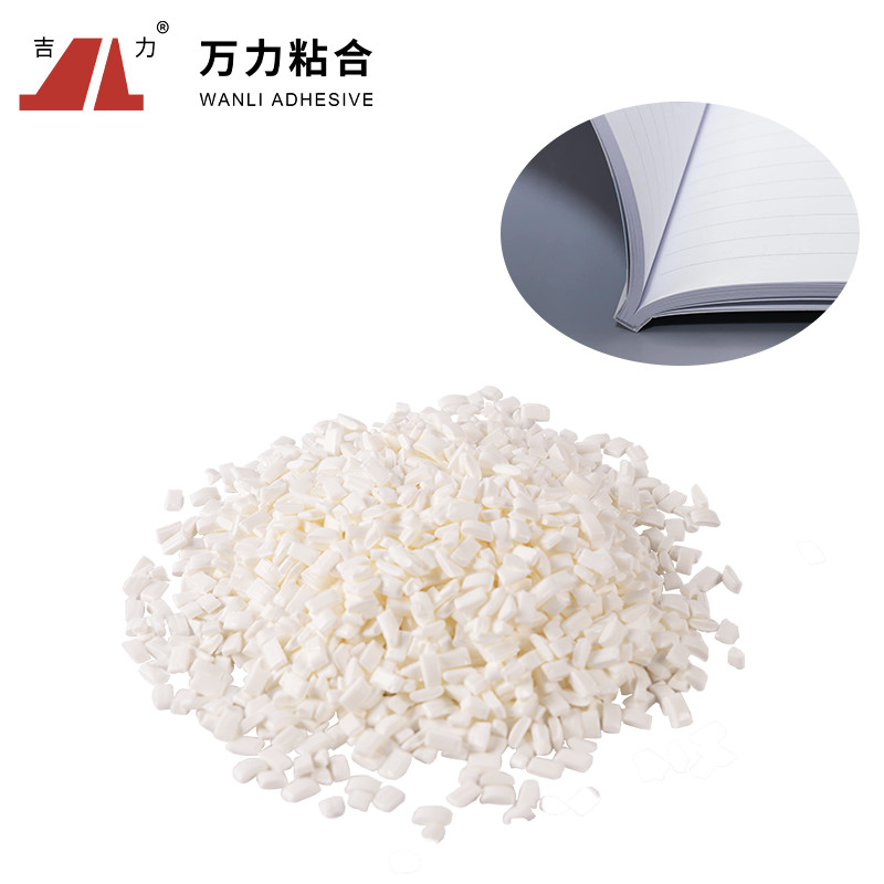 La colle chaude blanche de fonte de 6500 Cps pour le solide d'obligatoire de livre granule EVA-KG-7G