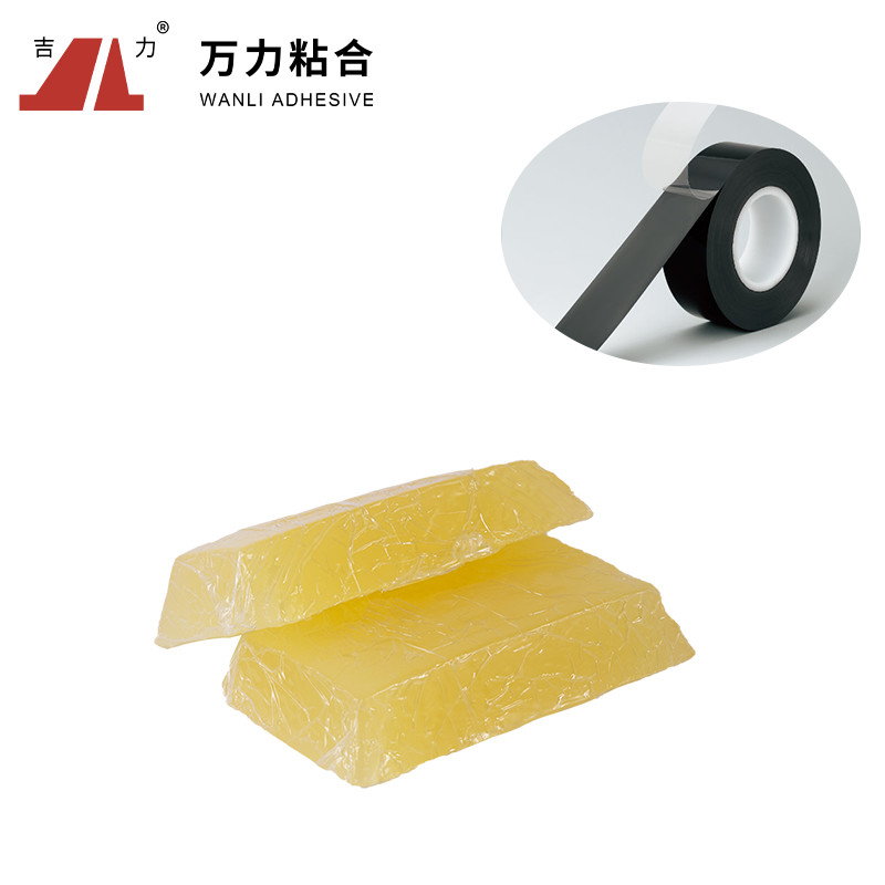 Colle de bande paerforée de Papier d'emballage TPR de fonte chaude jaune solide pour les boîtes ondulées TPR-6258C