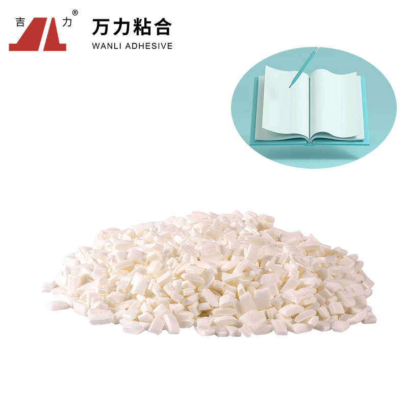 Colle chaude floconneuse de 7000 Cps pour l'attache de livre, colle EVA-KG-6D de reliure de livre blanc