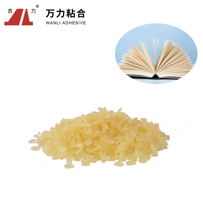 Adhésifs de reliure de 150 degrés traitant rapidement les granules obligatoires parfaits jaunâtres EVA-C-21 de colle