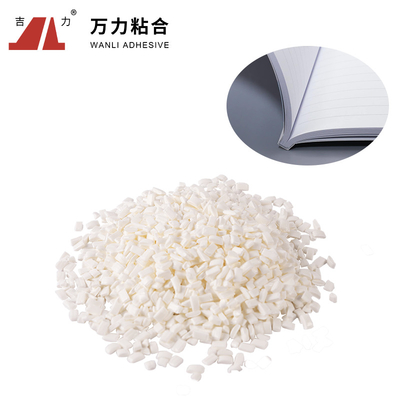 La colle chaude blanche de fonte de 6500 Cps pour le solide d'obligatoire de livre granule EVA-KG-7G