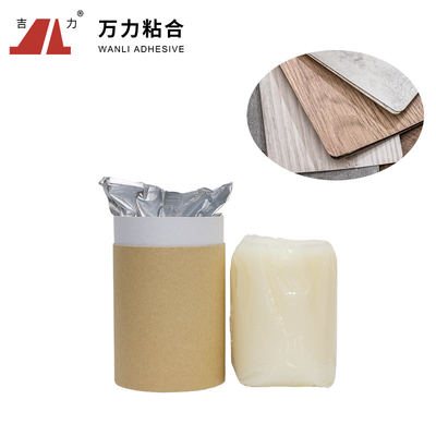 Colle chaude flexible PUR-9002.1 de la stratification PUR de fonte de panneau décoratif chaud plat d'adhésifs