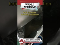 Comment vous employez l'adhésif chaud de fonte dans la production de hotmelt de granules