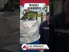 Va comment le chargement industriel de colle d'adhésifs chauds de fonte de PUR